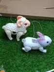 Battery Operated Bunny Rabbit and Sheep Toys - 4