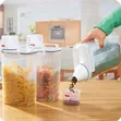 Cereal Storage Container with Measuring Cup Handle - 3