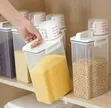 Cereal Storage Container with Measuring Cup Handle - 4