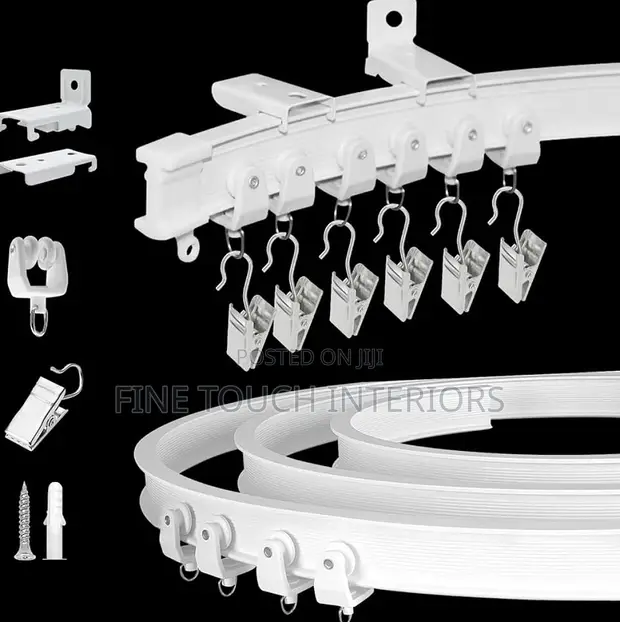 6 Meters Bendable Curtain Rails - 1
