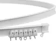 Bendable Curtain Rails - Premium 6m Flexible Curtain Track - 2