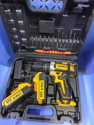 DeWalt 48V Cordless Drill Set - Brand New