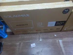 Solarmax 50" UHD TV - Brand New