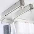 Bendable Curtain Rails - Adjustable Curved Window Track - 1