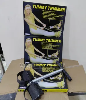 Premium Steel Coil Tummy Trimmer - Portable Core Waist Exerciser