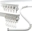 Bendable Curtain Rails - Customizable Curtain Track System - 2