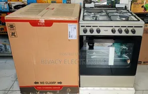 Von 60cm x 60cm Cooker: 3 Gas + 1 Electric Plate, Turbo Fan Oven