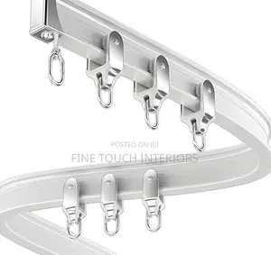 Heavy Duty Bendable Curtain Rails - 6 Meter Flexible Track