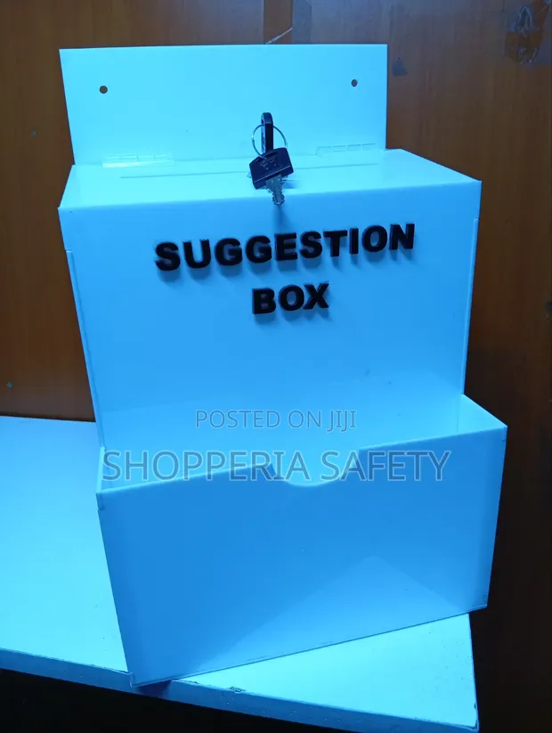 Lockable Suggestion Box - 1