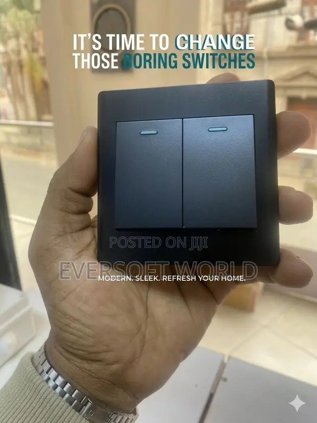 2 Gang 2 Way Light Switch - 1