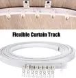 6 Meter Bendable Curtain Rails - Modern Curved Track - 2