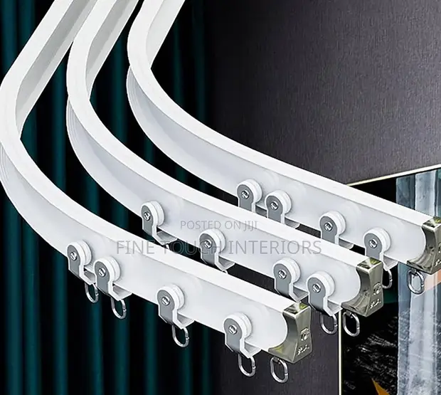 Bendable Curtain Rails - Flexible Window Rail - 1