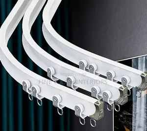 Bendable Curtain Rails - Flexible Window Rail