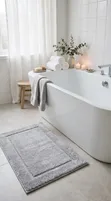 Anti-Slip Flocking Bath Mats (50x80cm) - 2