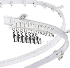 Bendable Curtain Rails - Durable Curved Curtain Track