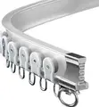 Bendable Curtain Rails - Premium Curved Window Rail - 1