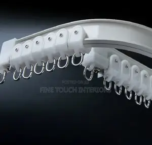Bendable Curtain Rails - 6 Meter DIY Curved System