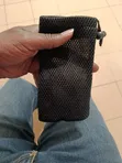 Microfiber Padded Sunglasses Pouch - Black - 1