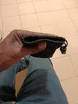 Microfiber Padded Sunglasses Pouch - Black - 2
