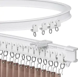 Bendable 6 Meter Curtain Rails - Flexible Room Divider Track