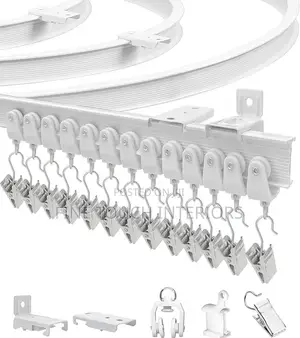 Bendable Curtain Rail - 6 Meter, Strong & Adjustable