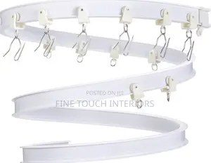Bendable Curtain Rails - Smooth Sliding Track
