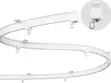 Bendable Curtain Rails - Flexible Ceiling Mounted Track - 1