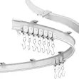 Bendable Curtain Rails - Flexible Ceiling Mounted Track - 2