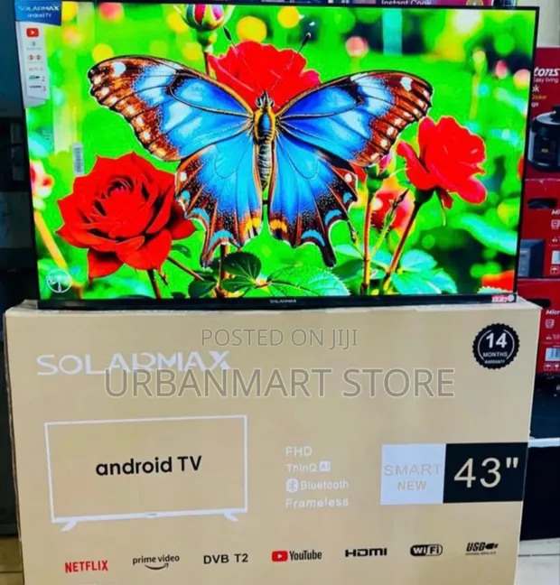 Solarmax 43" Frameless Full HD Smart TV - 1