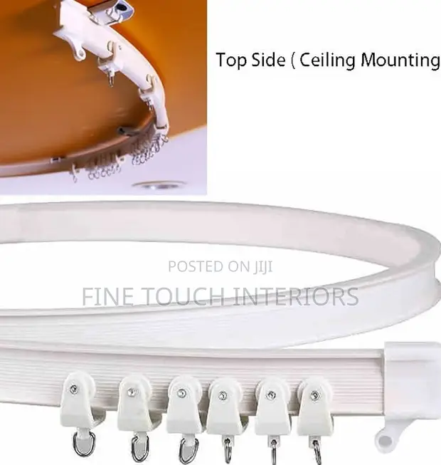 Bendable Curtain Rails - Custom Shape Curtain Track - 1