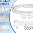Bendable Curtain Rails - High Quality Flexible Curtain Track - 1