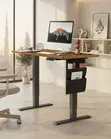 1200mm White Electric Height-Adjustable Office Desk - 5