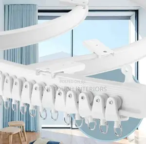 Bendable Curtain Rails - Flexible Corner Curtain Track