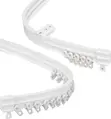 Bendable Curtain Rails - Flexible Corner Curtain Track - 2