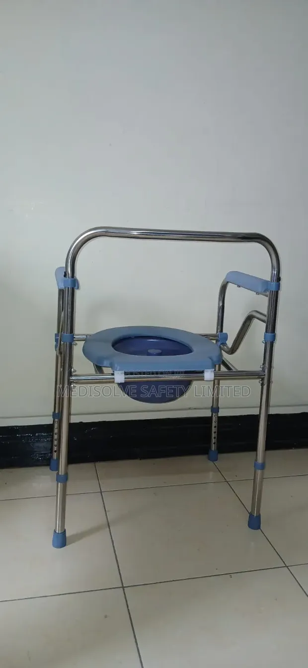 Commode Seat with Armrest - 1