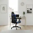 Modern High Backrest Office Chair - Blue - 2
