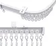 6 Meter Bendable Curtain Rails - Modern Home Curtain Track - 2