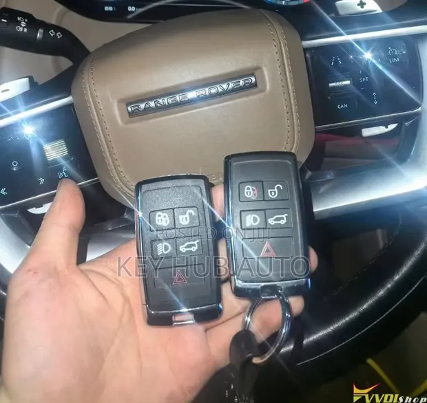 Range Rover Car Key Duplication - 1