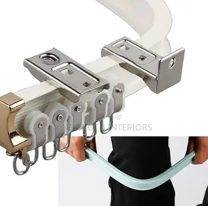 Bendable Curtain Rails - Durable Home Curtain Rail System