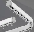 Bendable Curtain Rails - Durable Home Curtain Rail System - 2