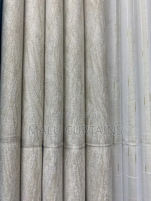 Luxury Champagne Gold 75% Blackout Curtains - Complete Set - 1
