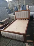 4x6 Mocket Upholstered Bed Frame - 2