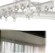 Bendable 6m Curtain Rails - L-Shaped Track - 1