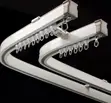 Bendable 6m Curtain Rails - L-Shaped Track - 2