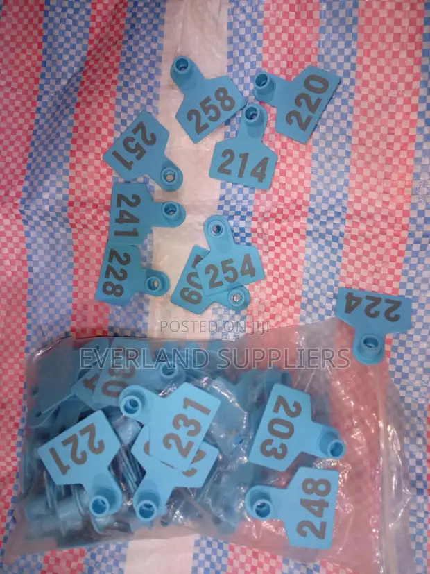 Flexible Sheep Ear Tags - Brand New - 1