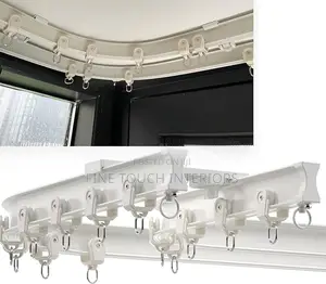 Bendable Curtain Rail - Flexible Arch Window Curtain Rail