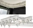 Bendable Curtain Rail - Flexible Arch Window Curtain Rail - 1