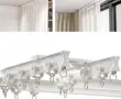 Bendable Curtain Rail - Flexible Arch Window Curtain Rail - 2