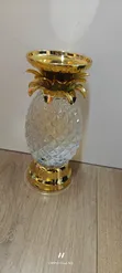 Brand New Gold Pineapple LED Lamp Candle Holder - 3