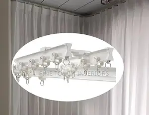 Bendable Curtain Rails - Flexible Living Room Curtain Rail